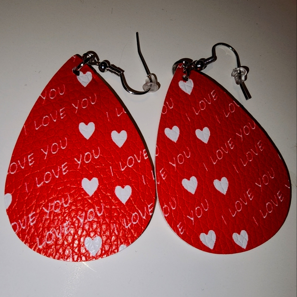 I love you Earrings